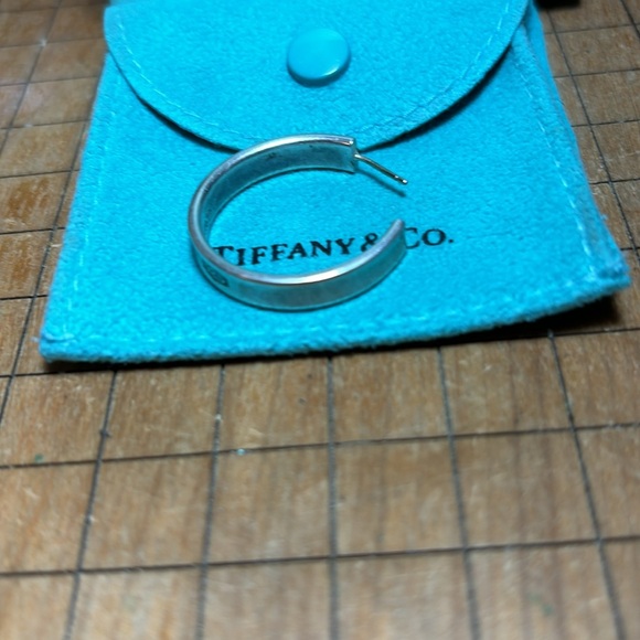 Tiffany & Co. 1837 Hoop Earring 925 Sterling Silver Single Replacement EVC 2003 - Picture 14 of 17